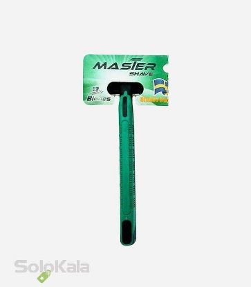 تیغ-اصلاح-مستر-شیو-مدل-3blades-green