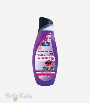 شامپو-بدن-زنانه-بنفش-500-گرم-دکتر-درما