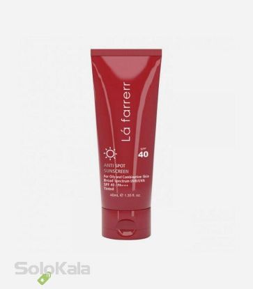 کرم-ضد-آفتاب-و-ضد-لک-رنگی-تیره-لافارر-spf40