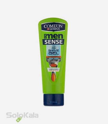 ژل-اصلاح-ريش-مردانه-حساس-200-ميل-کامان