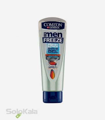 ژل-اصلاح-ريش-مردانه-خنک-کننده-200-ميل-کامان