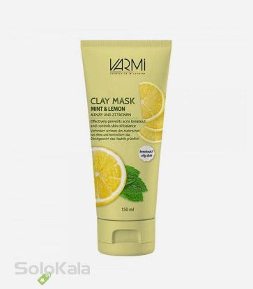 ماسک-صورت-خاک-رسی-نعناع-و-لیمو-وارمی