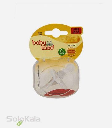 پستانک-گرد-تمام-سیلیکونی-0-تا-6-ماه-بیبی-لند-کد273