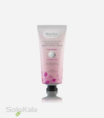 کرم-مرطوب-کننده-دست-و-صورت-گلاب-دیپ-سنس