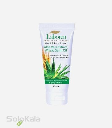 کرم-دست-و-صورت-تیوبی-لابورن-حاوی-عصاره-آلوئهورا