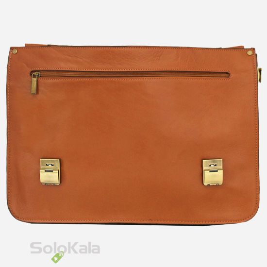 کیف اداری مردانه چرم طبیعی مدل SL3416