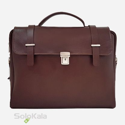 کیف دستی اداری چرم طبیعی مدل SL5689