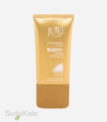 کرم ضد آفتاب تیوپی بی رنگ ژوت مناسب پوست چرب SPF 50