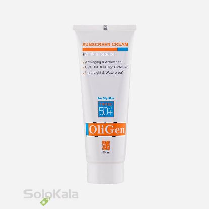 ژل کرم ضد آفتاب رنگی مخصوص پوست چرب الی ژن