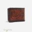 کیف پول قلم زنی چرم طبیعی مدل SL6985