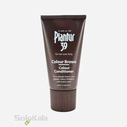 نرم کننده مو رنگ قهوه‌ای پلانتور39 نمای روبرو