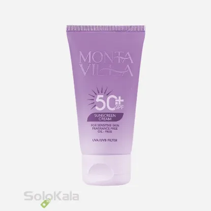 کرم ضد آفاب بزرگسالان SPF50 مونتاویلا