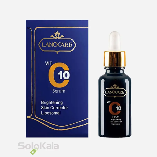 سرم روشن کننده پوست لانوکر حاوی ویتامین C - همراه با جعبه