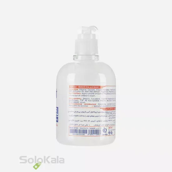 ژل موی سر پمپی دورلایت مدل Soft توضیحات محصول