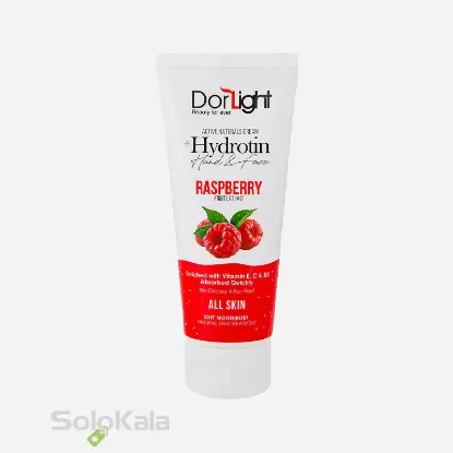 کرم مرطوب کننده دست و صورت تمشک دورلایت