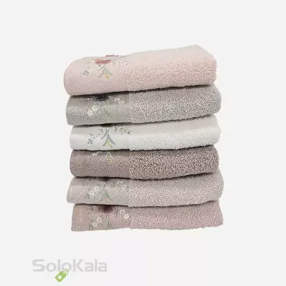 حوله دست و صورت اوزکندیم مدل purry کد 1101 رنگبندی