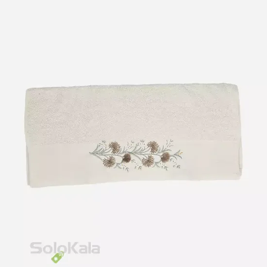 حوله دست و صورت اوزکندیم مدل purry کد 1101 سفید