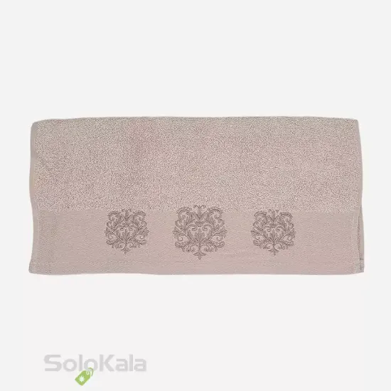 حوله دست و صورت اوزکندیم مدل purry کد 1102 صورتی چرک