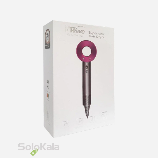 سشوار حرفه‌ ای بدون پره BLDC پروویو مدل PW-3117 - جعبه محصول