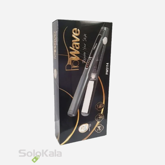 اتو مو کراتینه پروویو مدل PW-5114 - جعبه محصول