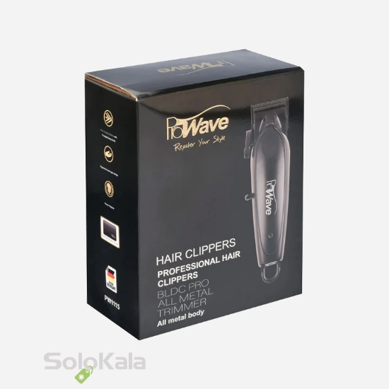 ماشین اصلاح حرفه ای پروویو مدل PW-1115 - جعبه محصول