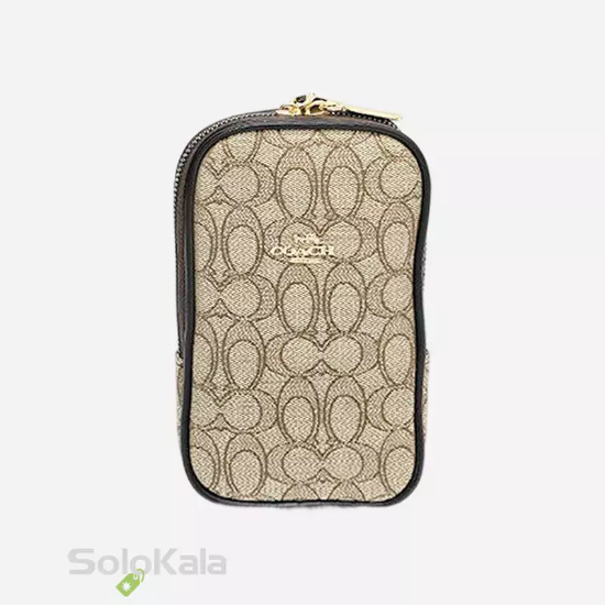 کیف موبایل طرح Coach نمای روبرو