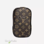 کیف موبایل طرح Louis vuitton قهوه ای