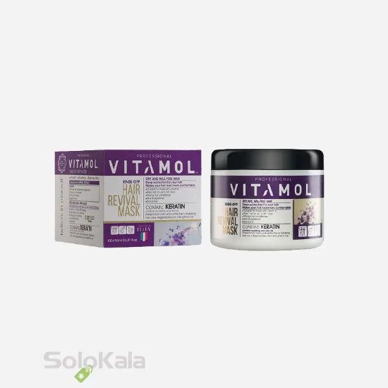 ماسک مو داخل حمام کراتین ویتامول 500 میل - محصول به همراه جعبه