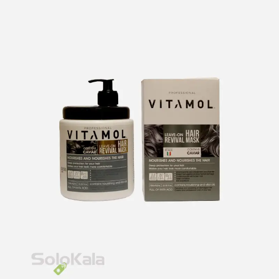ماسک مو بدون آبکشی خاویار ویتامول 1000 میل - محصول به همراه جعبه