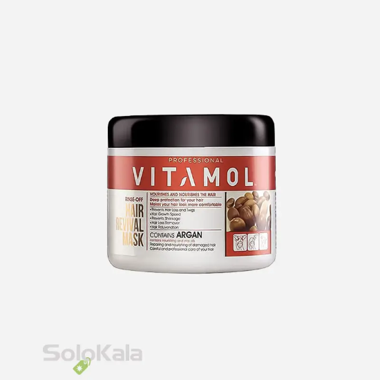 ماسک مو داخل حمام روغن آرگان ویتامول 500 میل
