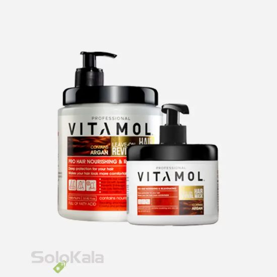 ماسک مو بدون آبکشی آرگان ویتامول 1000 میل - محصول به همراه جعبه