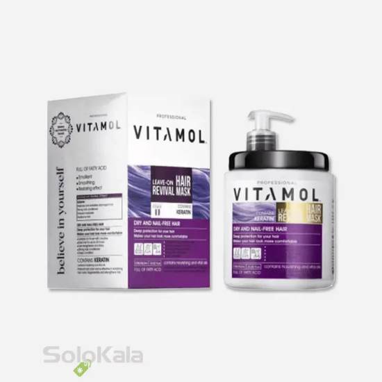 ماسک مو بدون آبکشی کراتین ویتامول 1000 میل - محصول به همراه جعبه