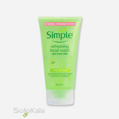 ژل شستشو صورت مدل Refreshing سیمپل - نمای اصلی محصول
