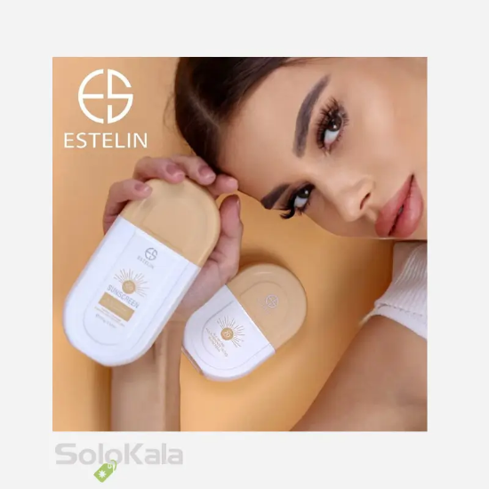 کرم ضد آفتاب رنگی استلین مدل SPF70 حجم 50 میل - سایز محصول