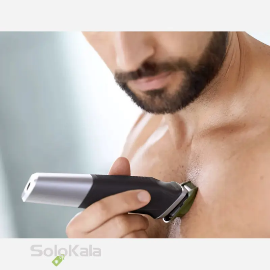 ماشین اصلاح سر و صورت و بدن فیلیپس مدل MG5750-49 - تصویر محصول در حال استفاده