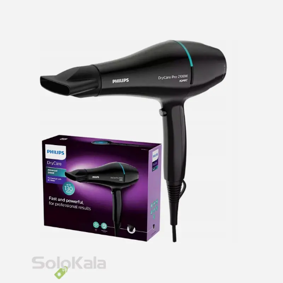 سشوار ۲۱۰۰ وات فیلیپس مدل BHD272 - محصول به همراه جعبه