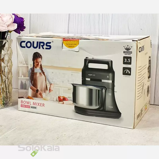 همزن کاسه دار 400 وات کورس مدل CBM 1527 - جعبه محصول