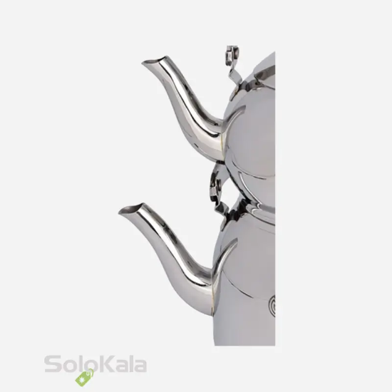 کتری و قوری لوله دار استیل 2.5 ليتری MGS مدل K41025 - دهانه کتری