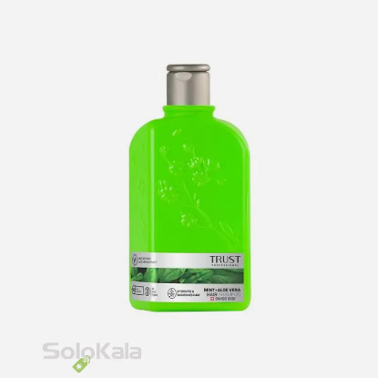 شامپو سر نعناع و آلوئه‌ورا تراست مناسب انواع مو