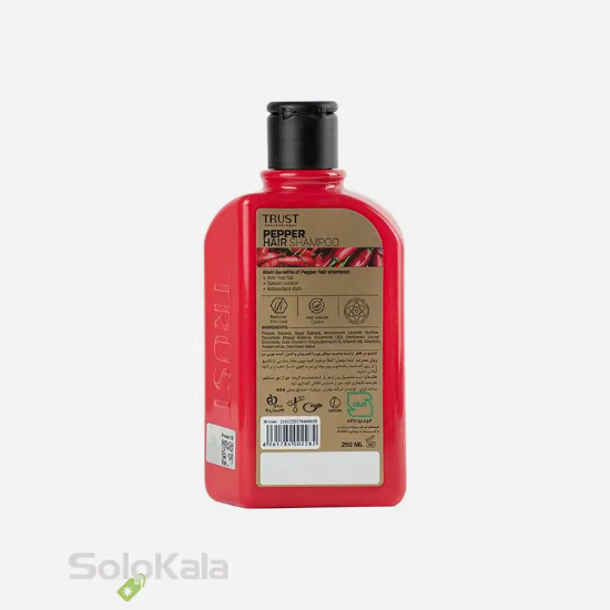 شامپو سر فلفل تراست مناسب موهای چرب - نمای پشتی محصول