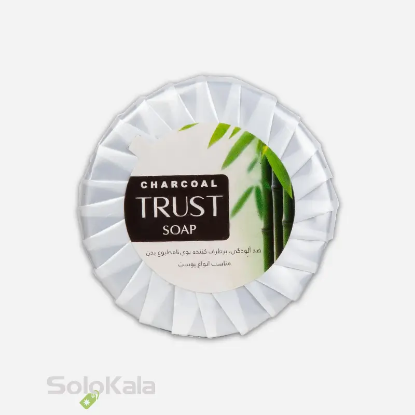 صابون ذغال بامبو و نارگیل تراست مناسب انواع پوست