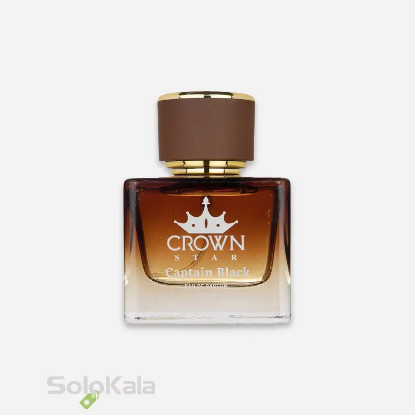 ادوپرفیوم مردانه کراون استار مدل کاپیتان بلک حجم 60 میل