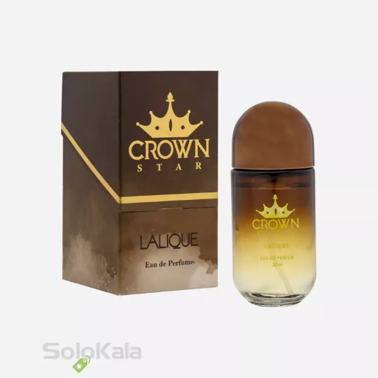 ادوپرفیوم مردانه کراون استار مدل Lalique Encre Noir حجم 30 میل - همراه با جعبه