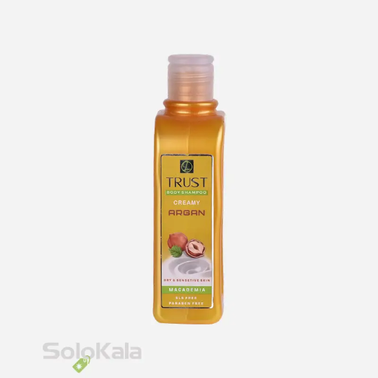 شامپو بدن کرمی آرگان و ماکادمیا تراست مناسب پوست‌ خشك و حساس