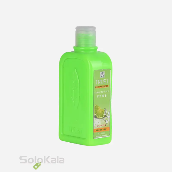 شامپو بدن حاوی چای سبز و لیمو تراست مناسب پوست چرب - نمای کامل محصول