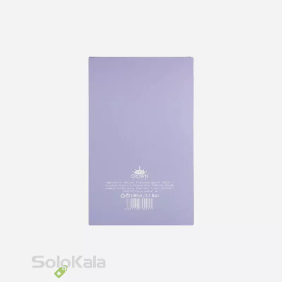 ادوپرفیوم زنانه کراون استار مدل گودگرل حجم 100 میل - نمای پشت جعبه