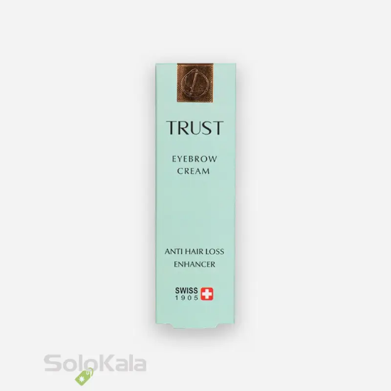 کرم تقویت کننده ابرو تراست مناسب انواع پوست - نمای رو به روی جعبه محصول