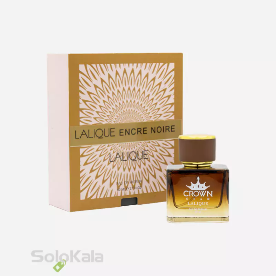 ادوپرفیوم زنانه کراون استار مدل Lalique Encre Noir حجم 60 میل - همراه جعبه