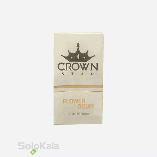 ادوپرفیوم زنانه کراون استار مدل Flower Bomb حجم 30 میل - همراه جعبه
