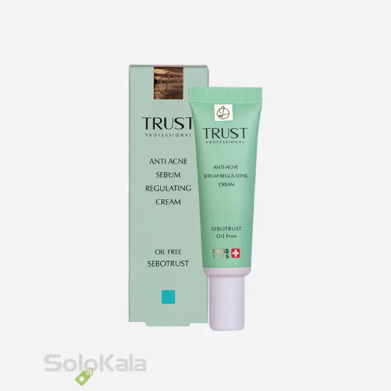 کرم ضد جوش و کنترل کننده چربی تراست مناسب پوست‌ مختلط تا چرب - نمای کامل محصول